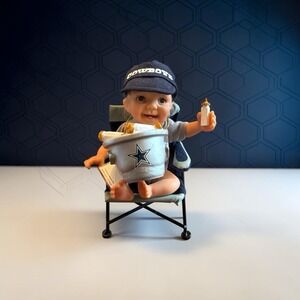 Dallas Cowboys Tailgatin' Tots Lifelike Baby Doll